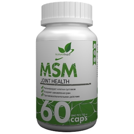 NaturalSupp MSM 60 капсул